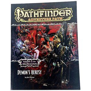 Pathfinder Adventure Path Wrath of the Righteous Demons Heresy Part 3 #75 Book